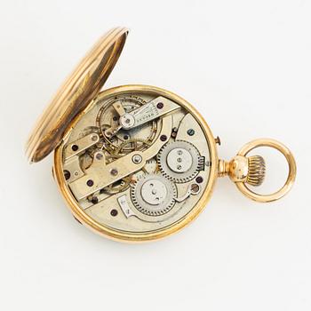 Fickur, 14K guld, 47 mm.