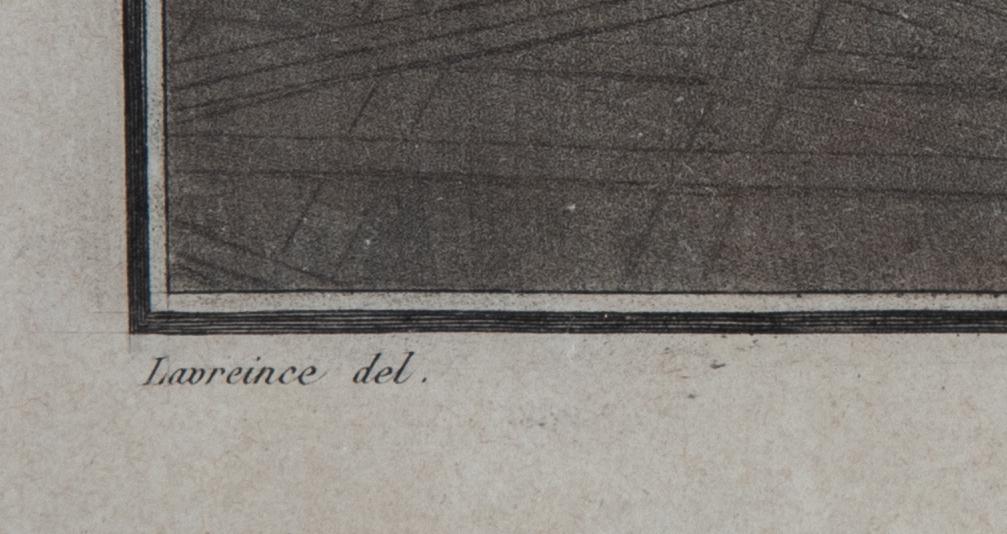 Niclas Lafrensen d.y., efter. Gravör Jean Francois Janinet. Tre färggravyrer, bildstl 35,5 x 28 cm vardera.