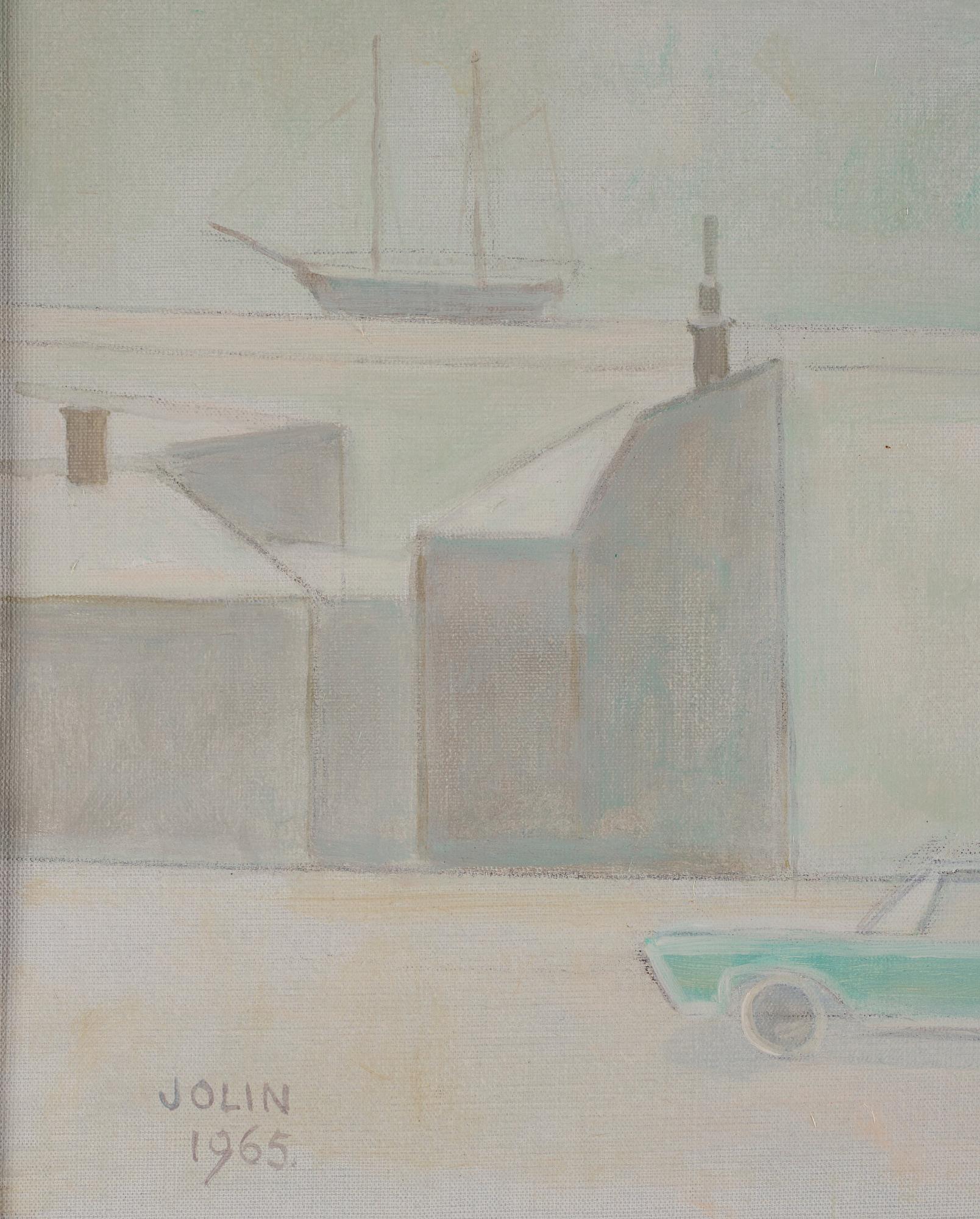 Einar Jolin, Winter scene from Stockholm.