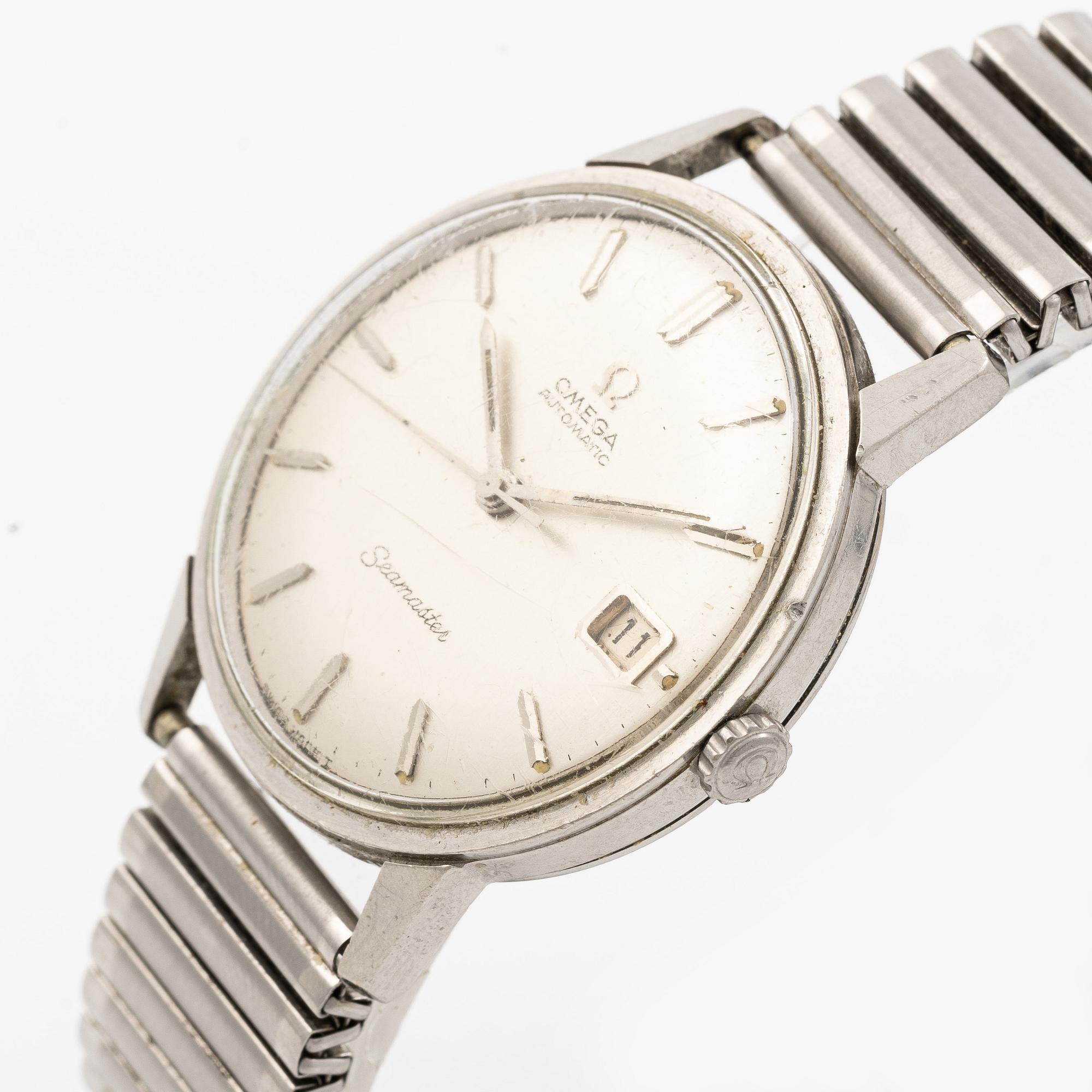 Omega, Seamaster, wristwatch, 34.5 mm.