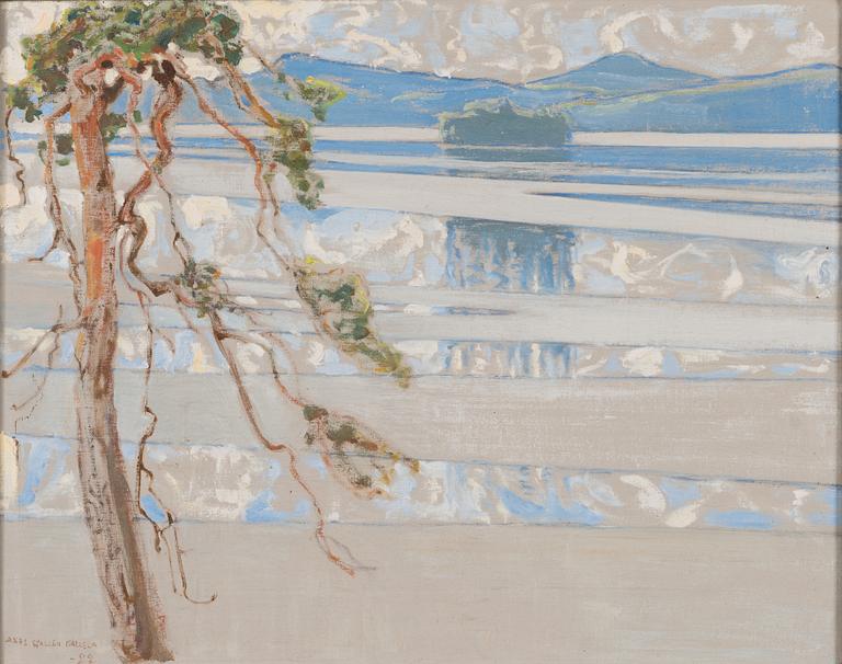 Akseli Gallen-Kallela, Lake landscape.