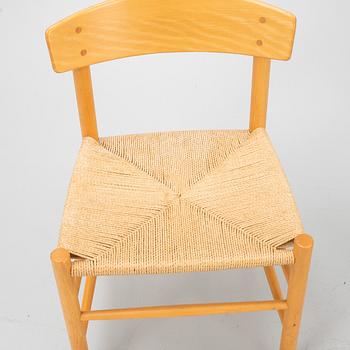 Børge Mogensen, chairs, 4 pcs, "J39", Denmark, second half of the 20th century.