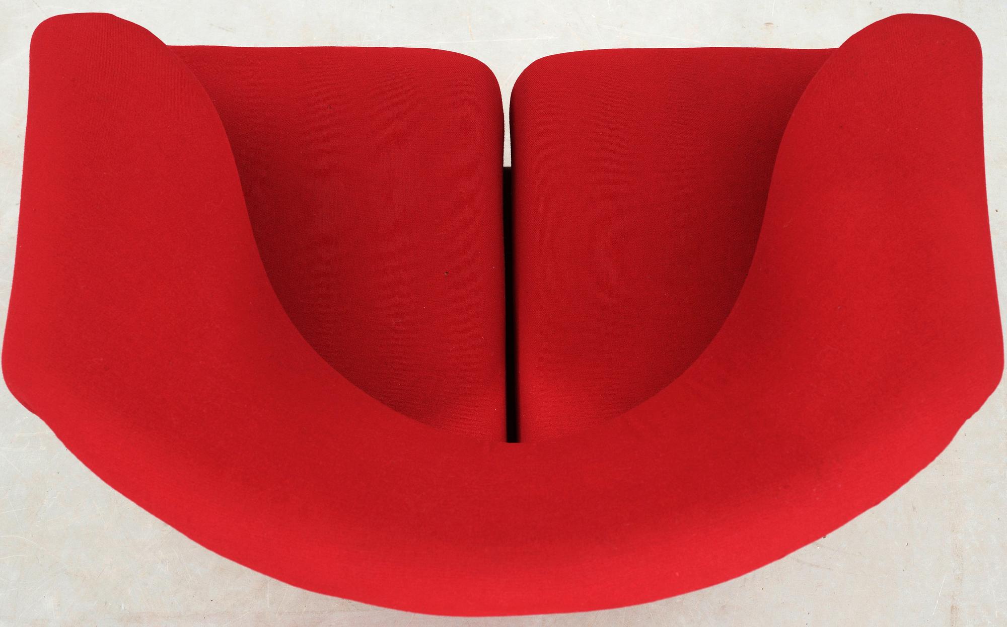 A Pierre Paulin 'Ribbon Chair', Artifort, Holland 1960-70's.