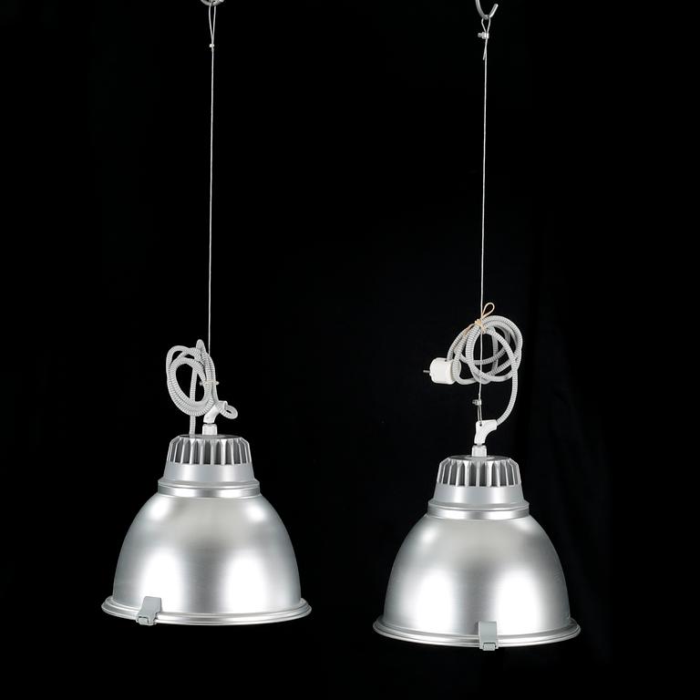 A pair of ceiling lamps by Ing Castaldi Illuminazione, model "Sosia", Italy, 21th century.