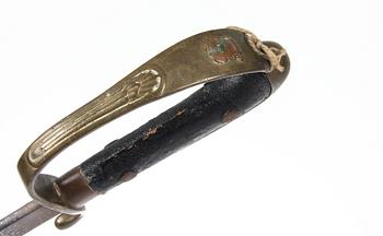 POLISSABLAR, ett par, 1800/1900-tal.