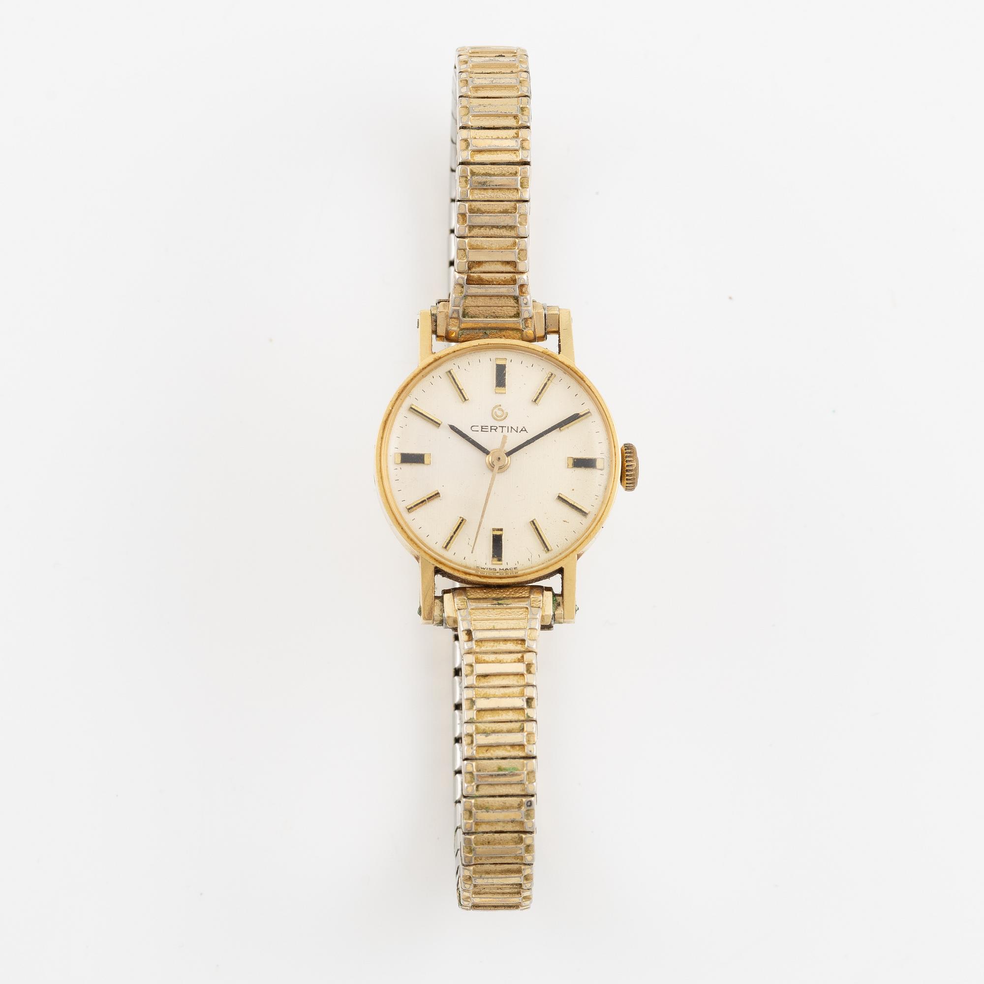 Certina, armbandsur, 21 mm.