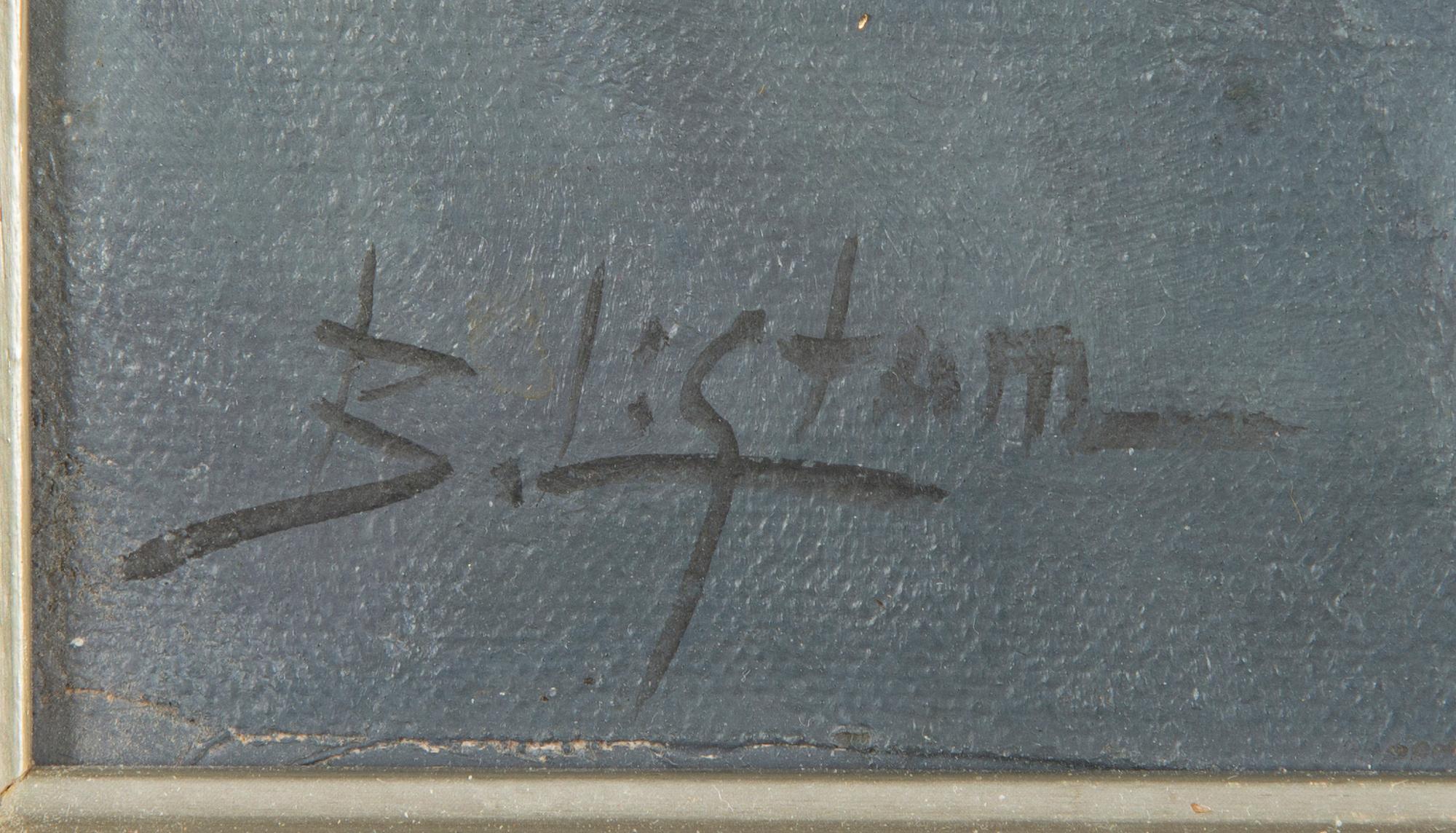 Berndt Lagerstam, Vintrigt skogslandskap.
