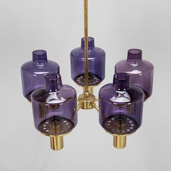 Hans-Agne Jakobsson,  A model T507 ceiling lamp, Markaryd, Sweden. Second half of the 20th century.