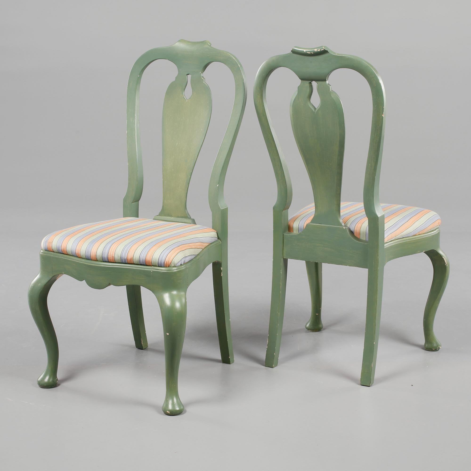 MATGRUPP, rokokostil, 1900-talets andra hälft.