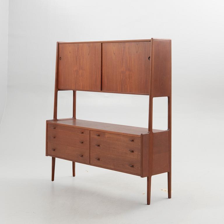 Hans J. Wegner, sideboard with upper cabinet, "RY20", RY Møbler, Denmark, 1957.