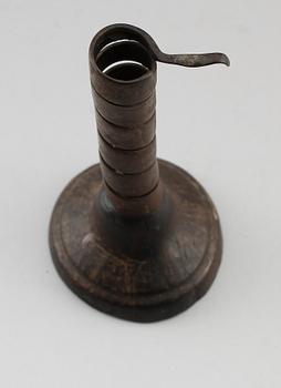 LJUSSTAKE, plåt, 1700-tal.