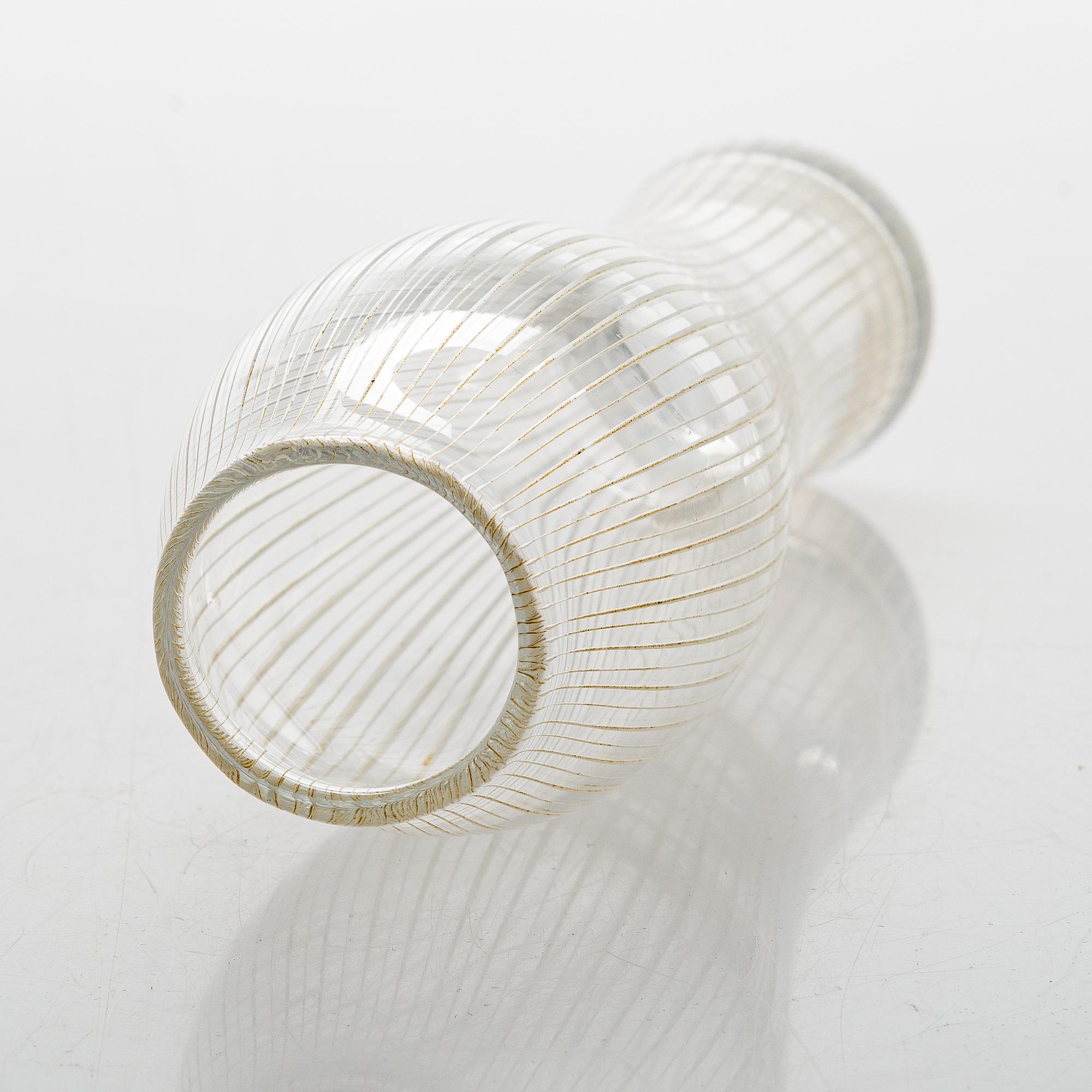 Tapio Wirkkala, vas, modell 3215, signerad Tapio Wirkkala Iittala.