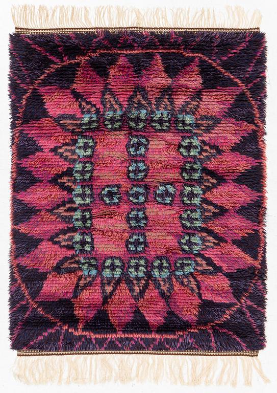 Matta, rya, 1950-tal, ca. 150 x 115 cm.