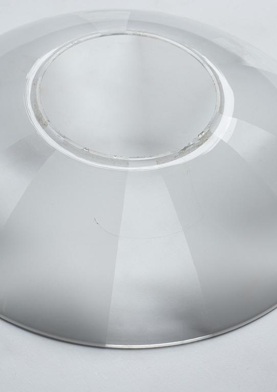 Poul Henningsen, a "Septima 4" ceiling light, Louis Poulsen, Denmark ca 1931.