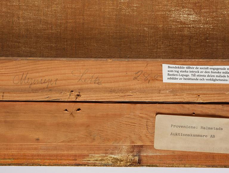 Hans Andersen Brendekilde, Samspråk vid staketet.
