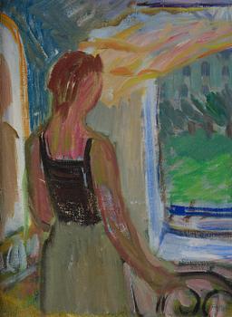Tove Jansson, Girl by the window.