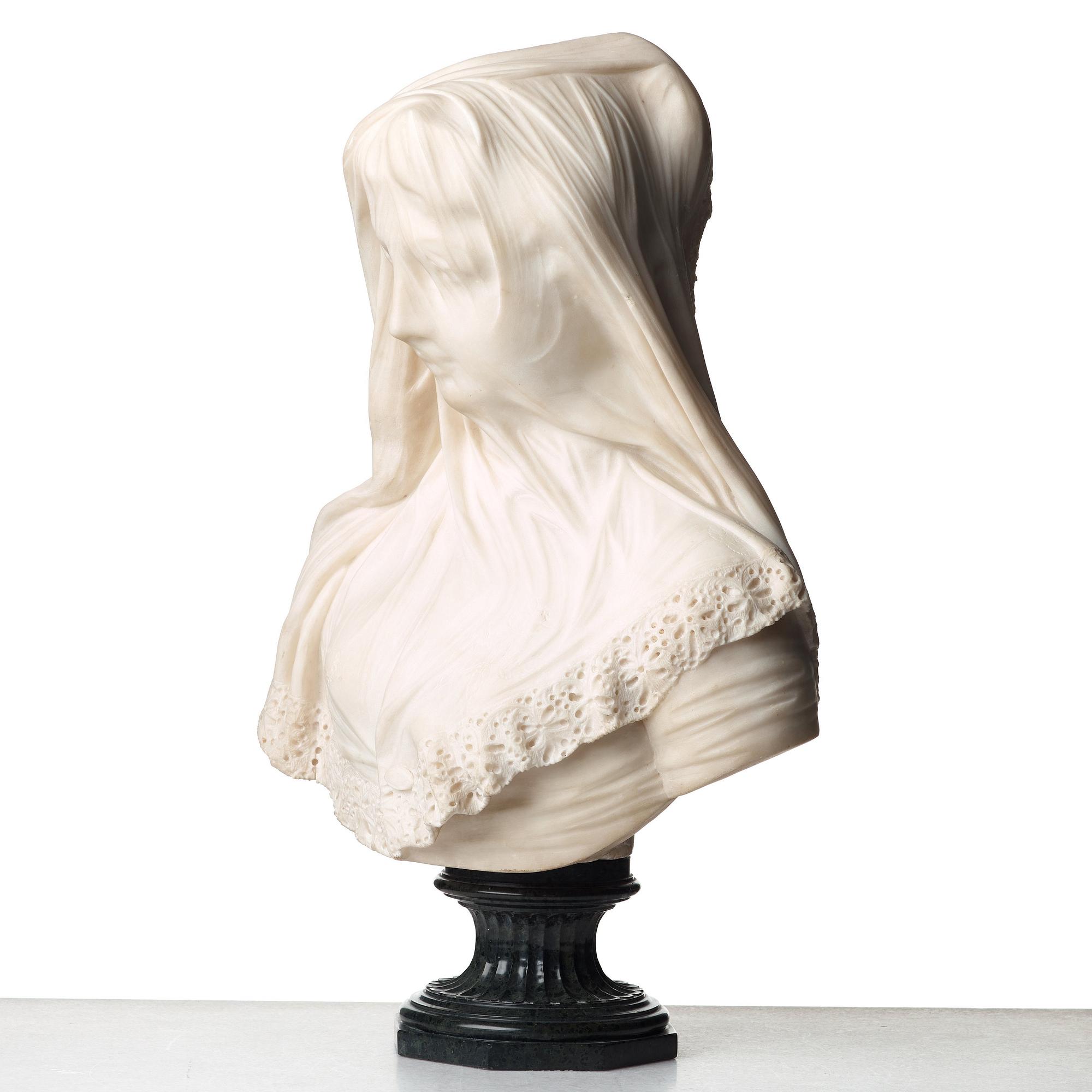 Raffaello Monti, A veiled lady.