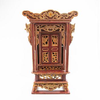 House altar China 20th century.