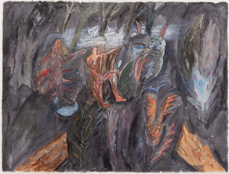 Helmtrud Nyström, Figures in the Forest.