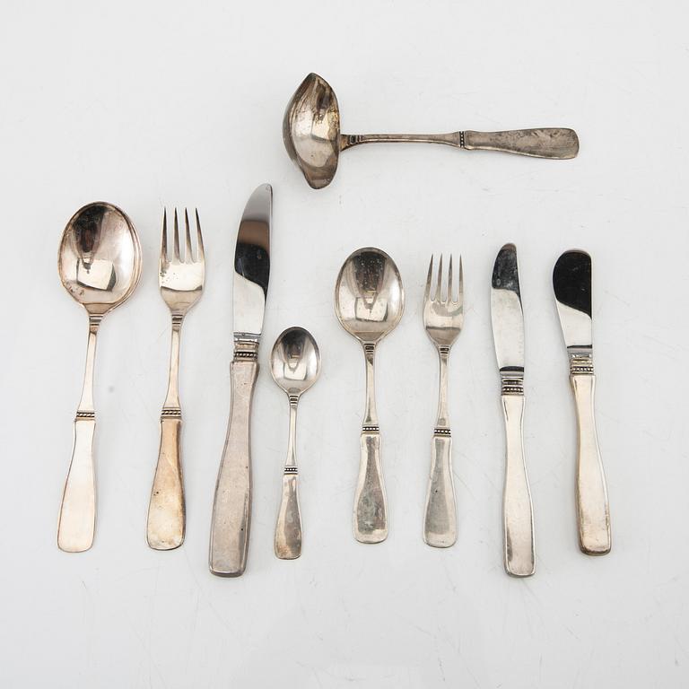 Cutlery silver 86 pcs "Uppsala" MGAB 1959-1964, 1988.