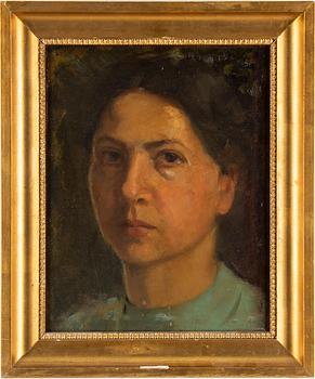 KARL ISAKSON, oil on canvas,  certified Dr. Gustaf Engwall on separate note.