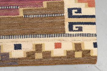 Märta Måås-Fjetterström, a carpet, "Bruna heden", flat weave, ca 222 x 129,5 cm, signed AB MMF.