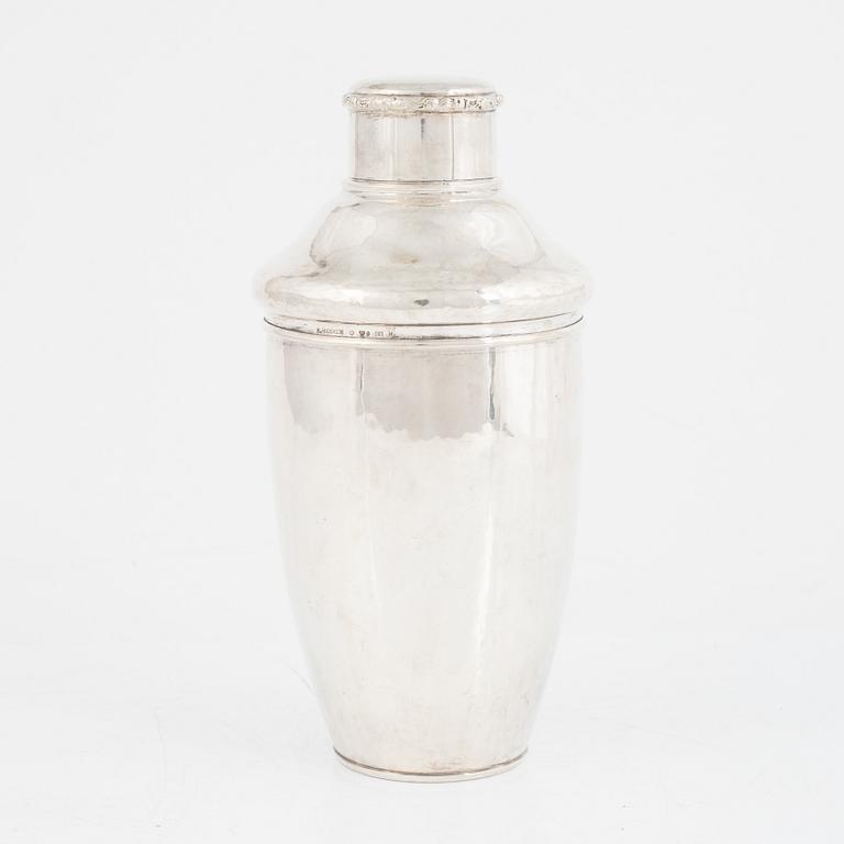 K.Anderson, shaker, silver, Stockholm 1933.