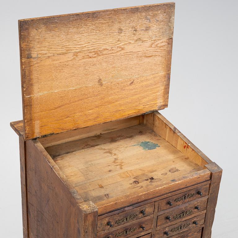 Skrivpulpet, 1800-tal.