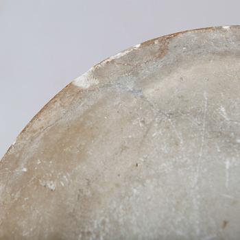 PIEDESTALER,  1 par, alabaster, 1900-talets första hälft.