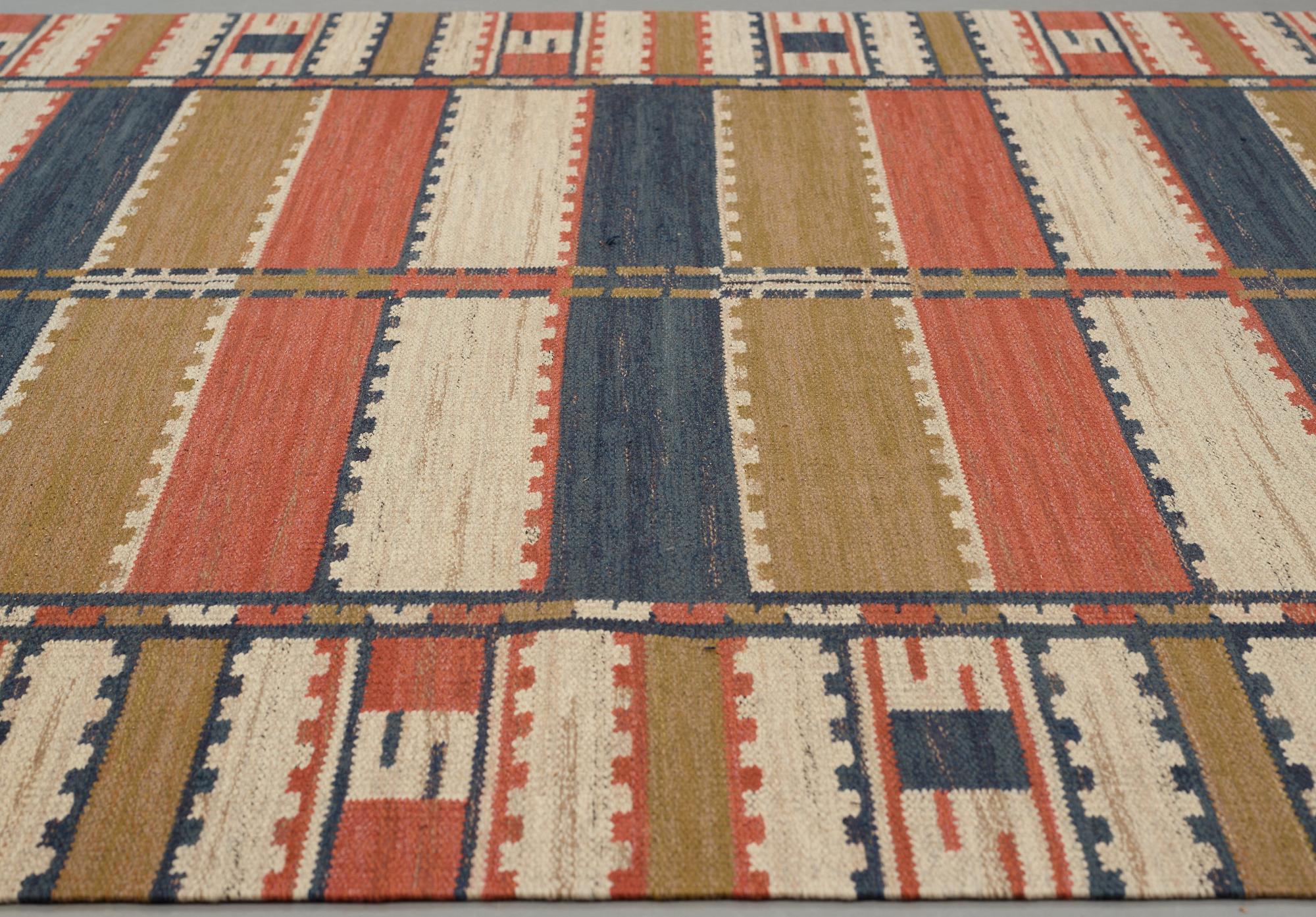 Märta Måås-Fjetterström, MATTO, "Sommarmattan", flat weave, ca 303 x 203 cm, signed AB MMF.