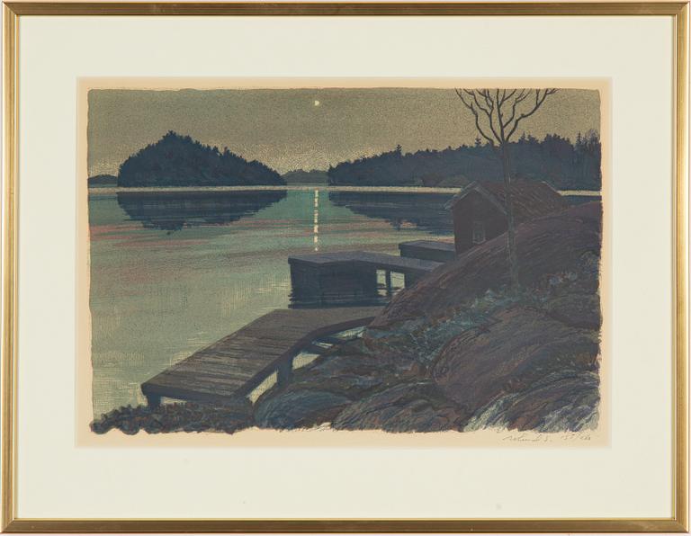 Roland Svensson, 3 litografier, signerade och två numrerade.