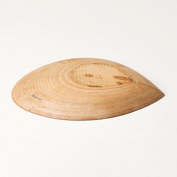 Tapio Wirkkala, fat, björkplywood, Finland, 1950-tal.