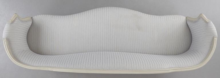 Soffa, 1700-talets slut, Gustaviansk.