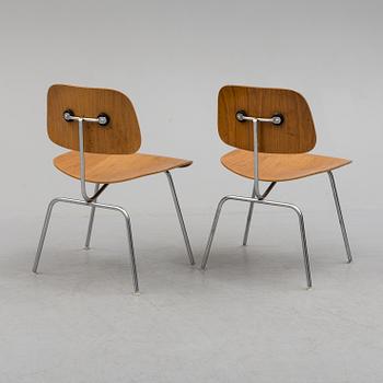 CHARLES & RAY EAMES, stolar, ett par, "DCM", Herman Miller.