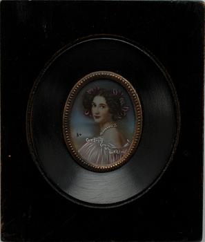 MINIATYRER, 7 st, sekelskiftet 1800/1900.