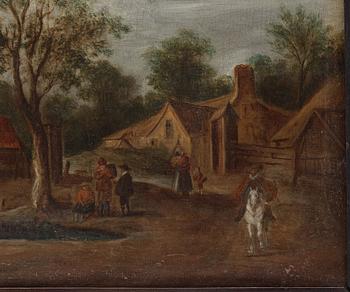 Esaias van de Velde Follower of, ESAIAS VAN DE VELDE, follower o,  oil on canvas, bears signature A van der Velde and dated 1657.