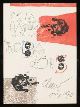 Antoni Clavé, lithograph, signed and marked HC.