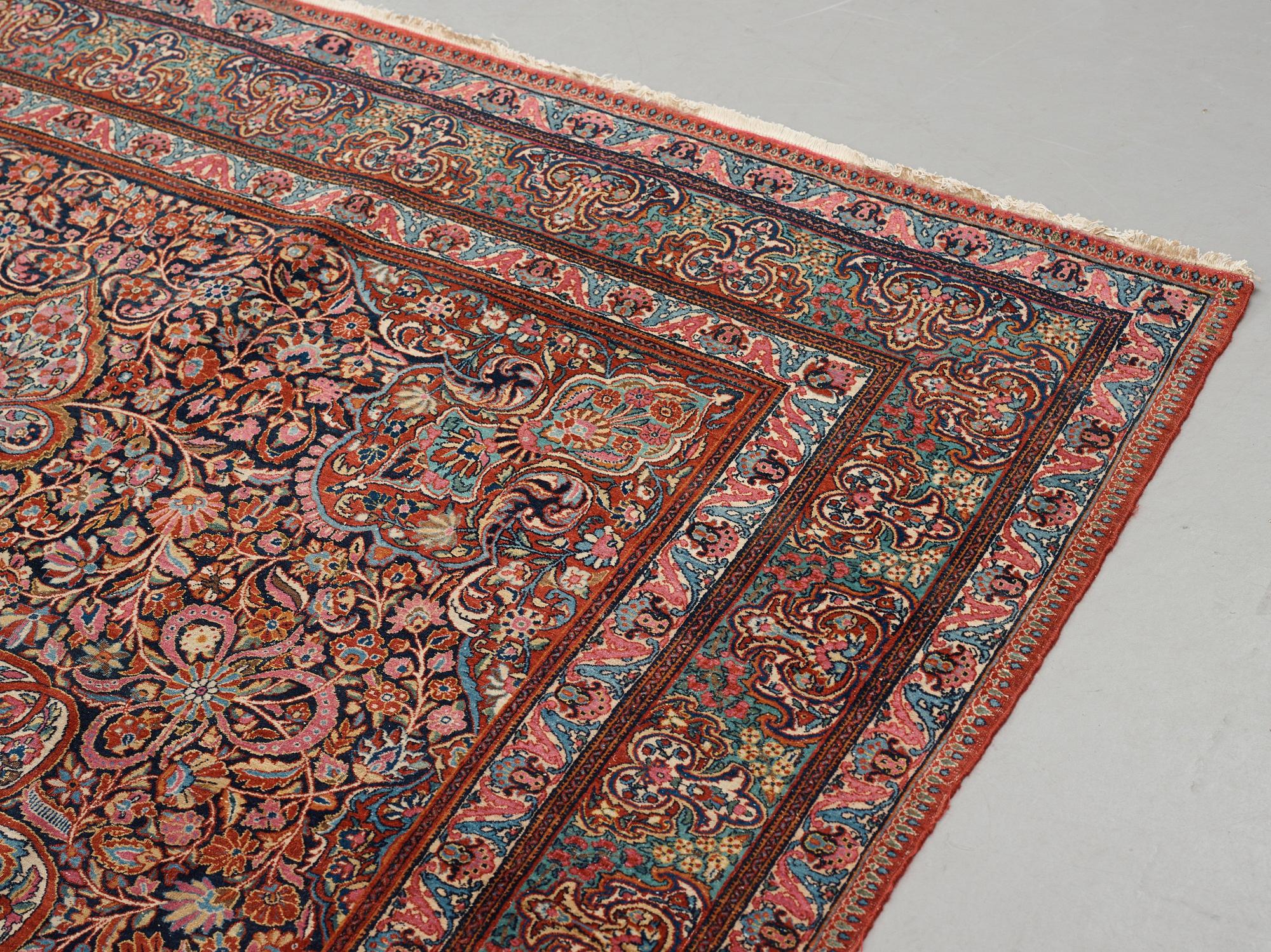 Matta, semiantik Teheran/Semnan, ca 247 x 189 cm.