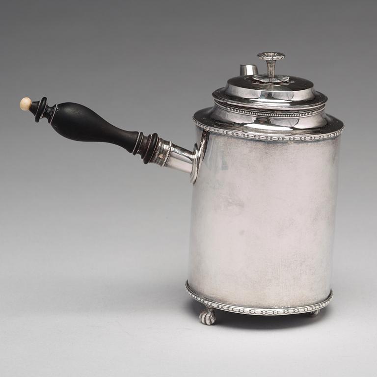 Pehr Zethelius, mockakanna, silver, Stockholm 1806. Gustaviansk.