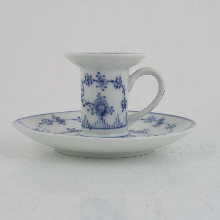 Royal Copenhagen, coffee service, 72 pieces, porcelain, "Musselmalet", Denmark.