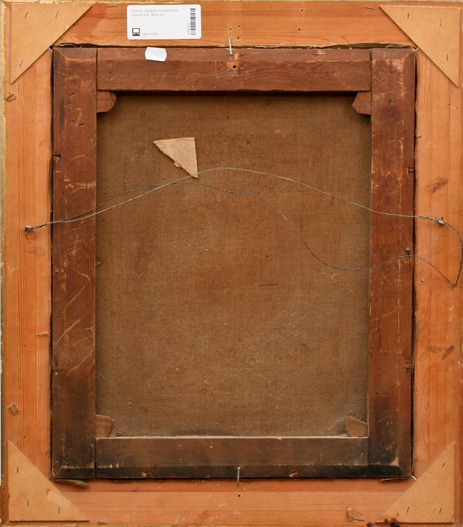 OKÄND KONSTNÄR, olja på duk, 1800-tal.
