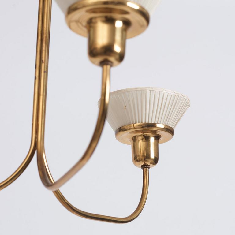 Josef Frank, a rare brass ceiling light model "G 2558", Firma Svenskt Tenn, 1950s-60s.