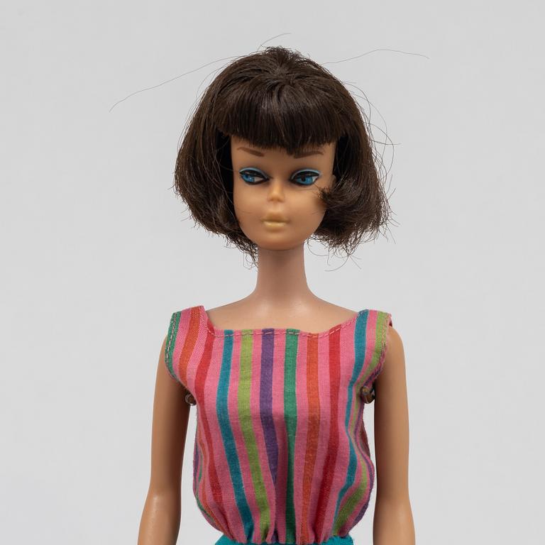 Barbie, doll, vintage "American Girl", Mattel 1966.