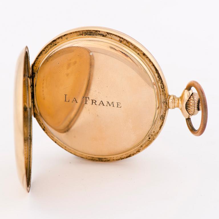 LA TRAME, pocket watch, 54 mm.