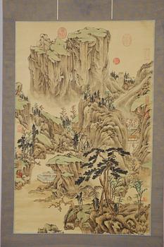 KAKEMONO, Kina, 1900-talets första hälft.