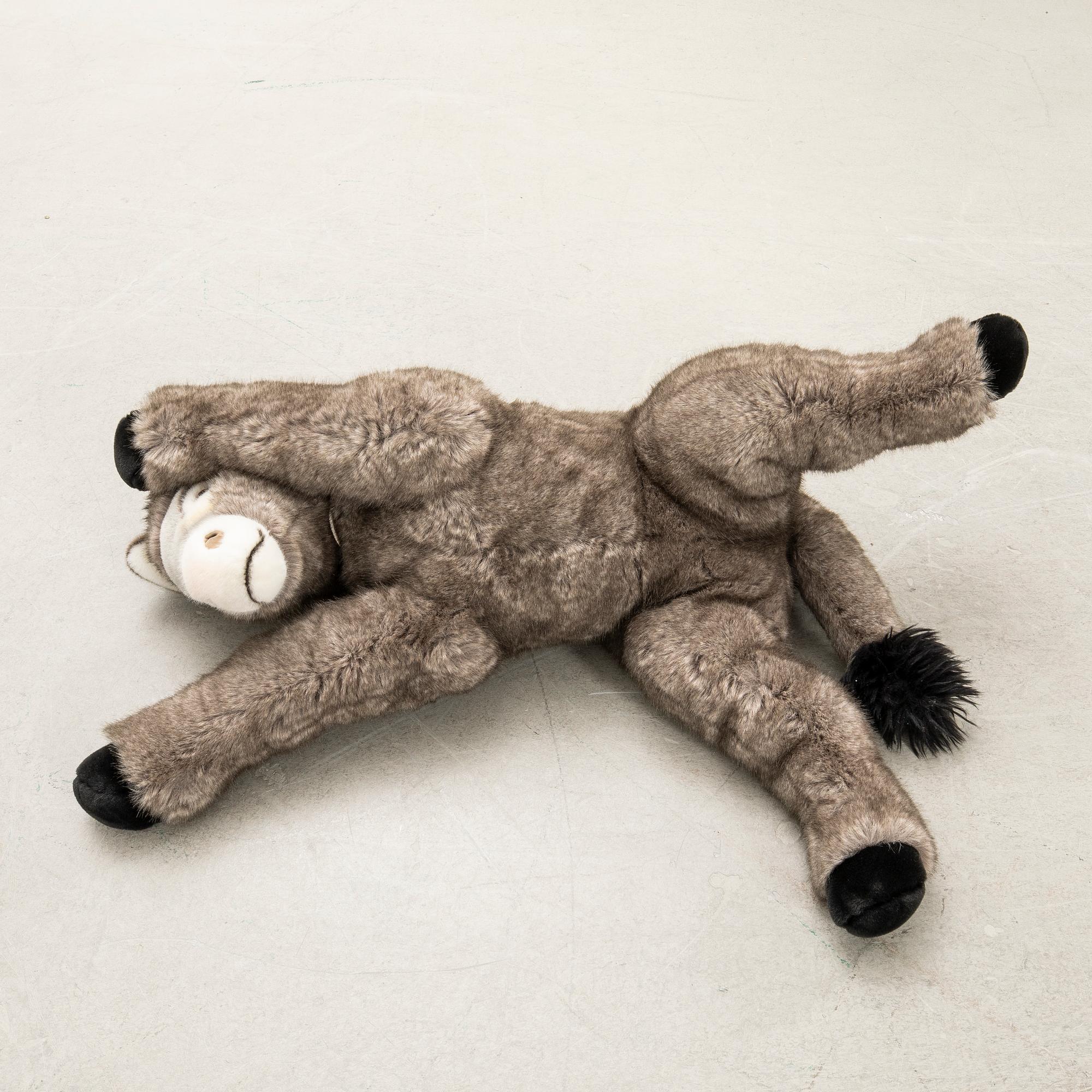 Steiff, donkey, Germany, 1990s.