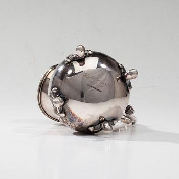 KAFFESERVIS, 3 delar, silver, Auran Kultasepät, Åbo 1915-1916. Tot. vikt ca 1290 g.