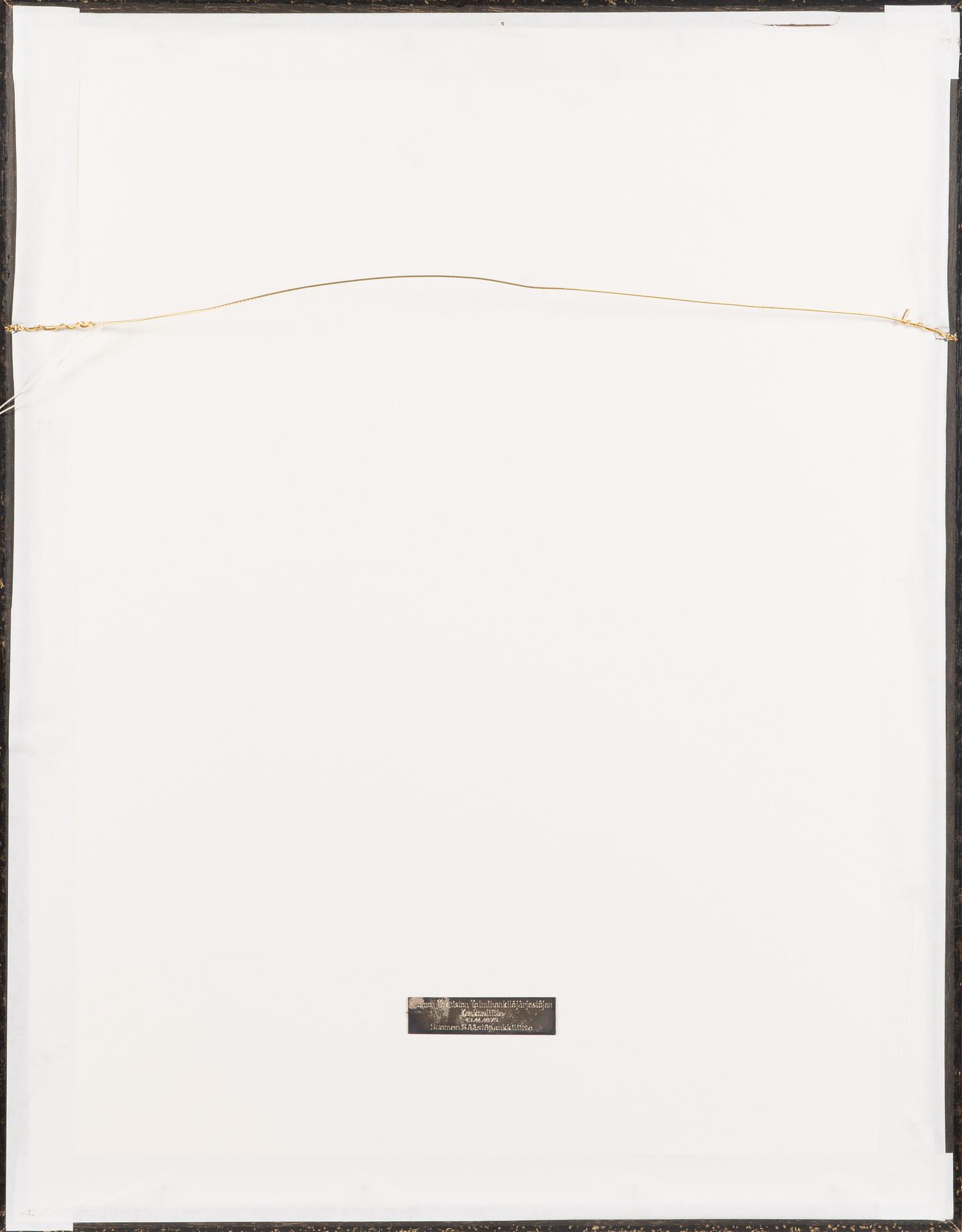 SIMO HANNULA, etsaus, signeerattu ja numeroitu 38/100 Tiré par l'artiste.