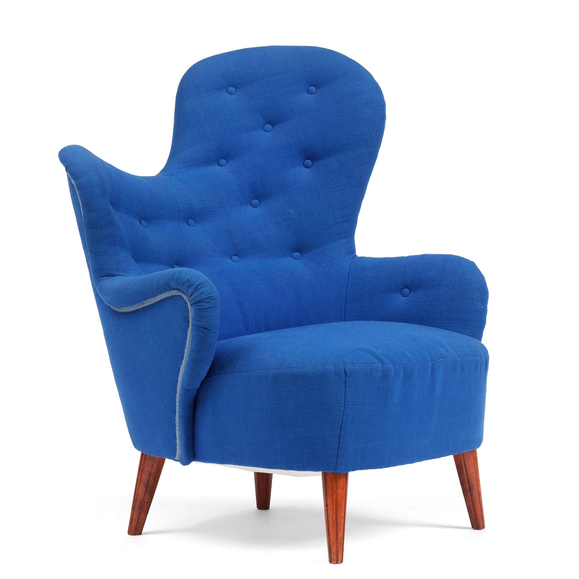S. M. Wincrantz Möbelindustri, fåtölj, Swedish Modern, Skövde, 1940-50-tal.