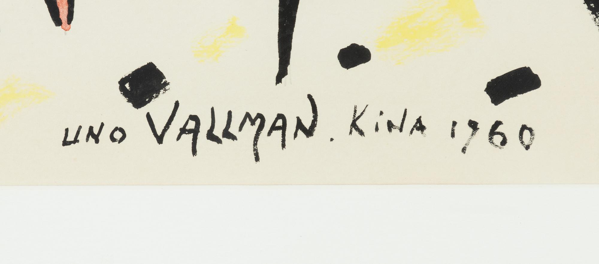 Uno Vallman, Utan titel.